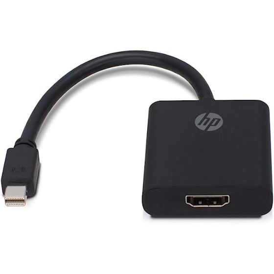 HP Mini DisplayPort to HDMI Black
