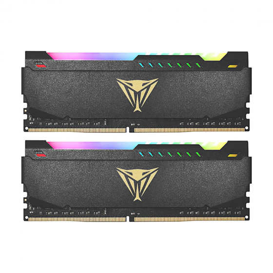 رام باتريوت ميموري Viper Steel RGB، سعة 32 جيجا ،DDR4 ،تردد 3200 ميجا