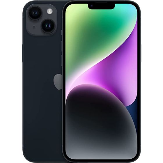 Apple iPhone 14 Plus Single SIM, 128GB, 6GB RAM, 5G - Midnight