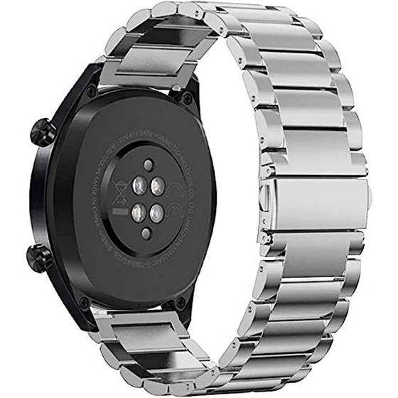 Stainless Steel Metal Band For AMAZFIT Watch GTR 47mm from Smart Stuff - Silver