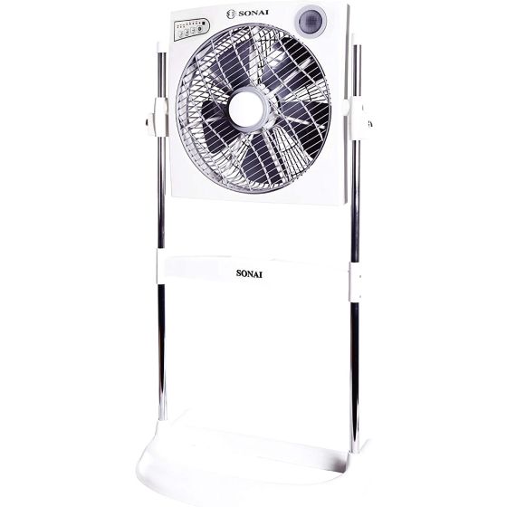 Sonai Stand Fan, 14 Inch, White - MAR4014RT