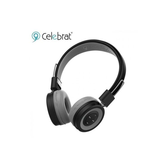 Celebrat Wirelesss Headset, Black - A4