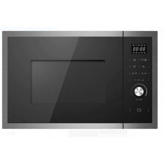 Kitchenline Built-in Microwave, 25 Liter, Black Glass - KL-TG925HBE