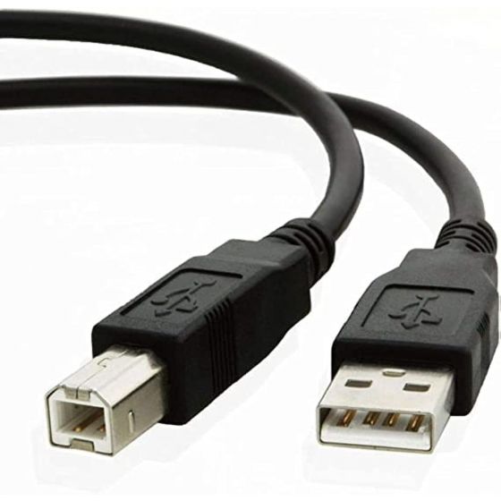 USB-A to USB-B Printer Cable, 3 Meter - Black