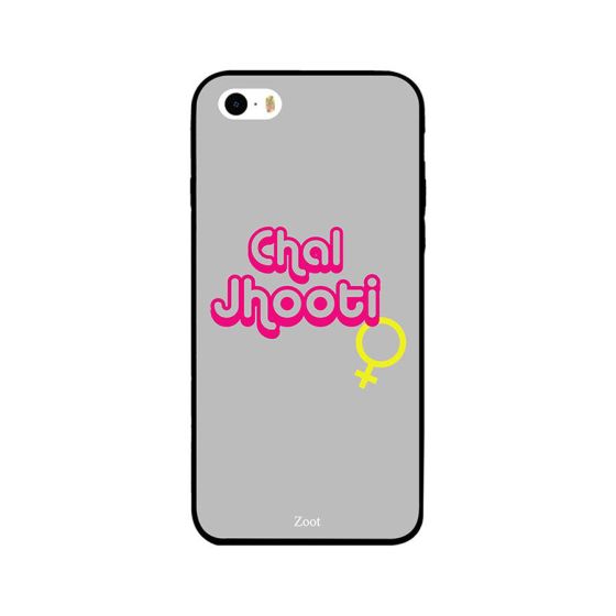 Chal Jhooti Printed Back Cover for Apple iPhone 5S