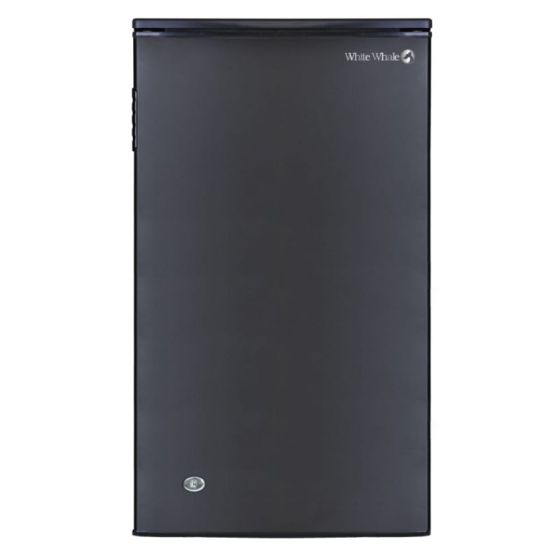 White Whale Minibar Refrigerator, 95 Liters, Black - WRH4KBLAC