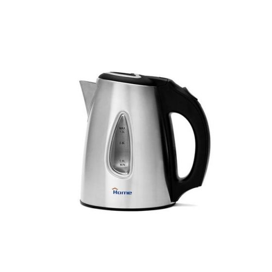 Home Electric Kettle, 1.7 Liters, 1370 Watt - Silver
