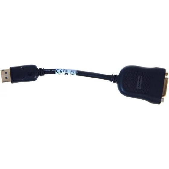 Foxconn Display Port to DVI Adapter Cable, 20 cm, Black - KX 2905