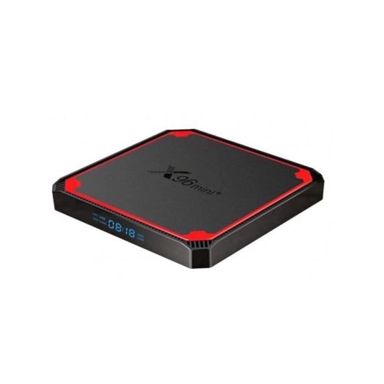 X96 Mini TV Box, 16GB, Black and Red - S905W4
