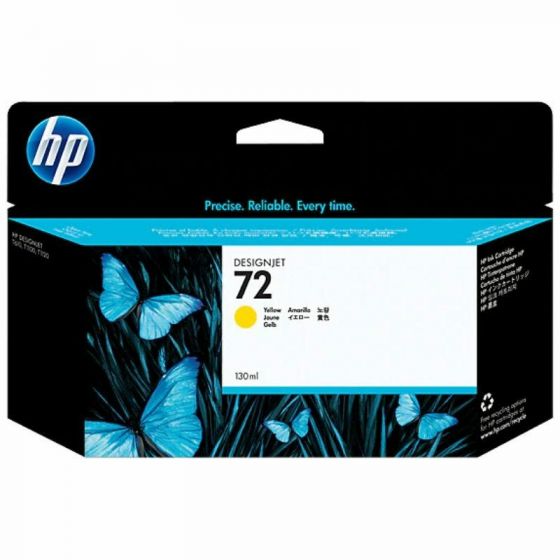 HP DesignJet 72Y Ink Cartridge For HP Printers, Yellow - C9373A