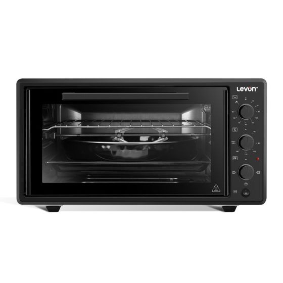 Levon Electric Ovens With Grill, 45 Liters, 1400 Watt, Black - 1615001