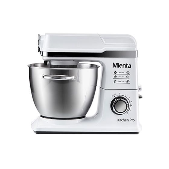 Mienta Kitchen Machine Pro-Plus, 1200 Watt, White - KM38121B