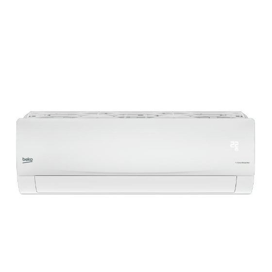 Beko Split Air Conditioner with Inverter , 1.5 HP, Cooling and Heating , White - BIHT1240
