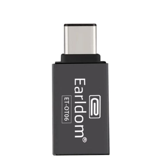 Earldom USB-C Adapter, Black - ET-OT06