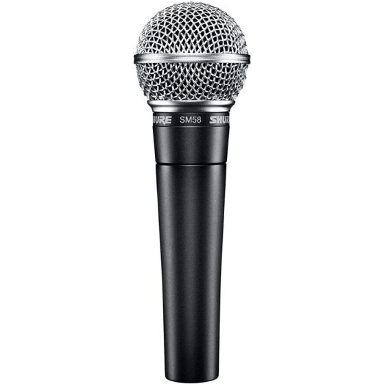 Shure Wired Microphone, Black - SM58-LCE-X