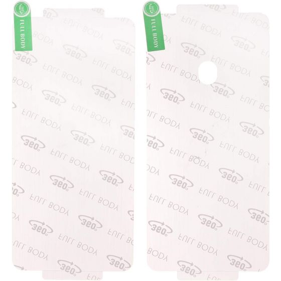 Front and Back Gelatin Screen Protector for Oppo F7 - Clear