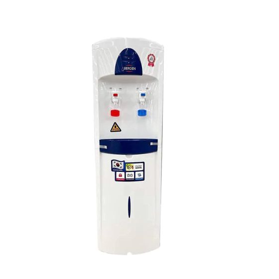 Bergen Hot and Cold Water Dispenser, 2 Taps, White and Blue - ‎WFB-330LA