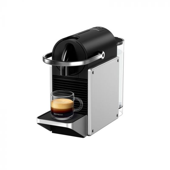 Nespresso Pixie Coffee Maker, 0.7 Liter, 1260W - Silver