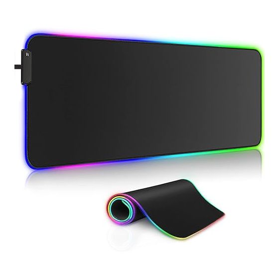 Qomolama RGB Gaming Mouse Pad - Multi Color