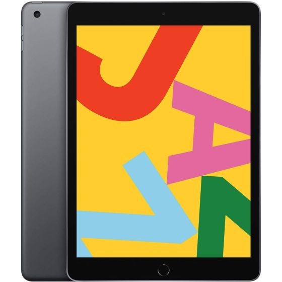 Apple iPad 7th Gen 2019 Tablet, 10.2 Inch, 32GB, 3GB RAM, 4G LTE - Grey