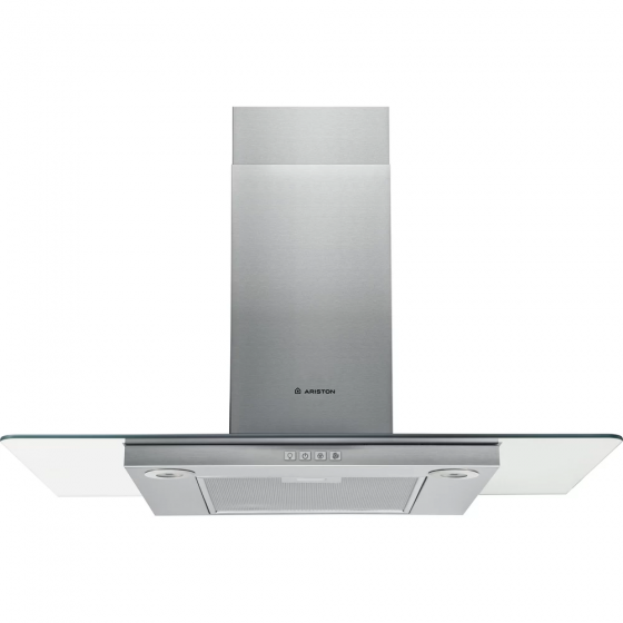 شفاط مطبخ اريستون بلت ان، 90 سم، ستانلس ستيل - AHF 9.5F LM X