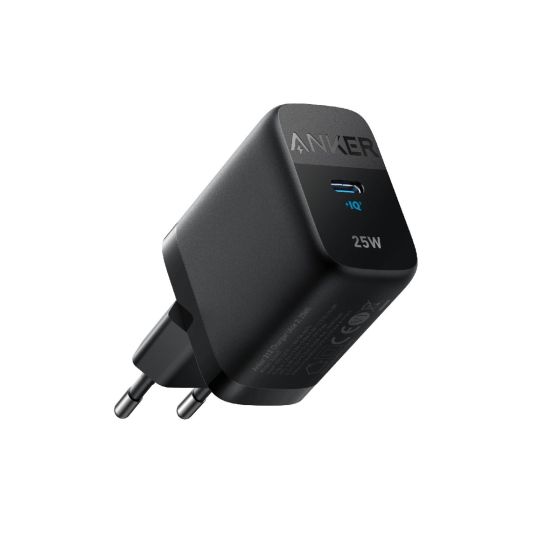 شاحن انكر 312، 25 وات، 1 منفذ  USB-C، اسود - A2642