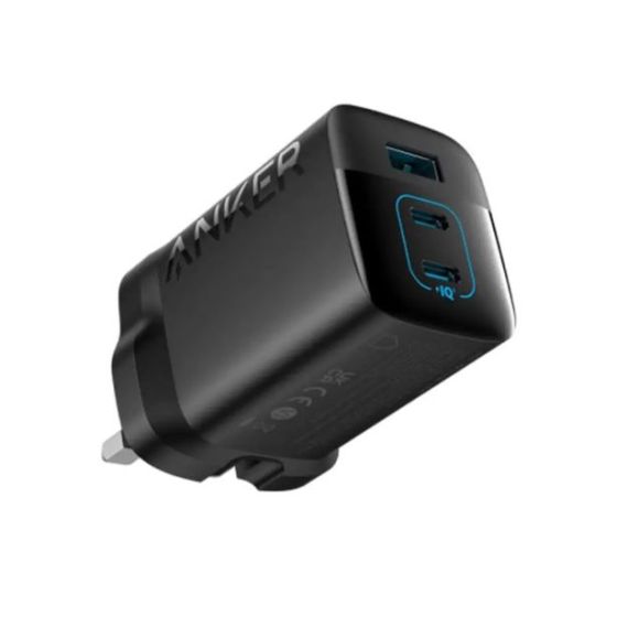 Anker 336 Wall Charger, 67 Watt, 3 USB Ports, Black- A2674