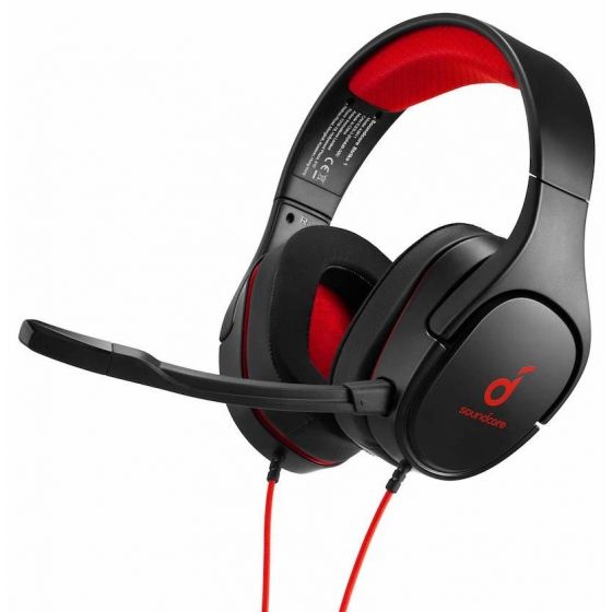 Anker Strike 1 Gaming Headset with Microphone - Black Red