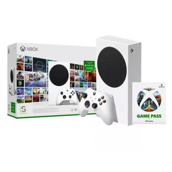 XBOX Series S With 3 Months of Game Pass Ultimate  - White