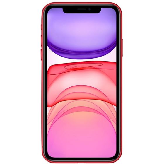 ابل ايفون 11، 128 جيجا، 4G LTE - احمر