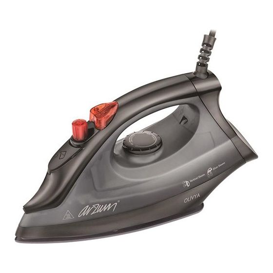 Arzum Olivya Steam Iron, 2400 Watt, Black – AR684
