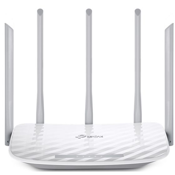 TP-Link AC1350 Wireless Dual Band Router, White - Archer C60