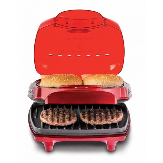 Ariete Burger Maker, 1200 Watt, Black/Red - 0185