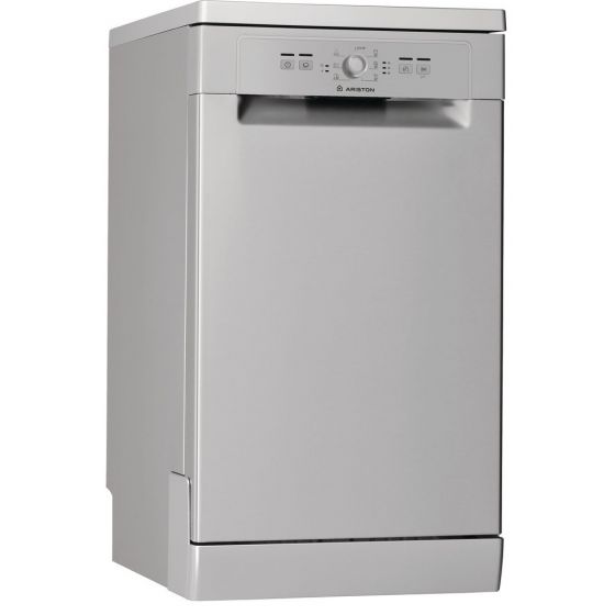 Ariston Freestanding Dishwasher, 10 Place Settings, 45 cm, Silver - LSFE 1B19 S