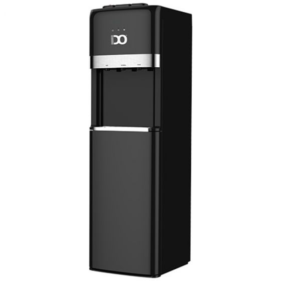 IDO Hot, Normal and Cold Water Dispenser, 3 Taps, Black and Silver – WD300BL-BK