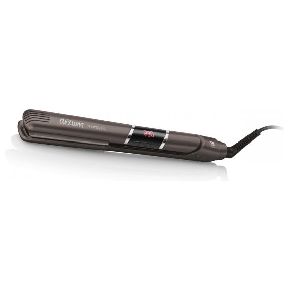 Arzum Ceramic Hair Straightener, Black/Brown - AR5021