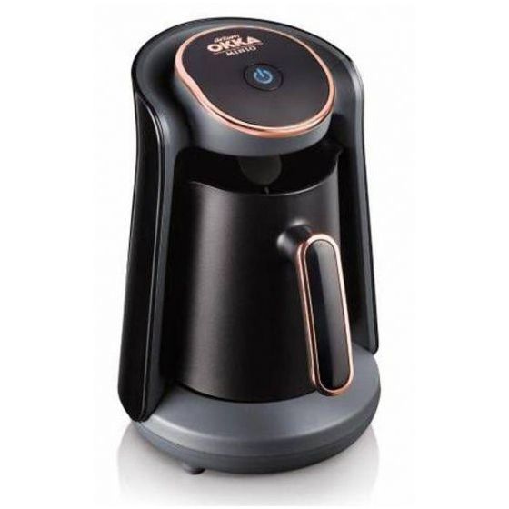 Arzum Okka Minio Turkish Coffee Machine, 480 Watt, Black/Gold - OK004
