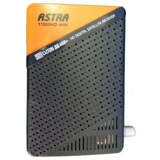 Astra HD Mini Satellite Receiver, Black - 11500