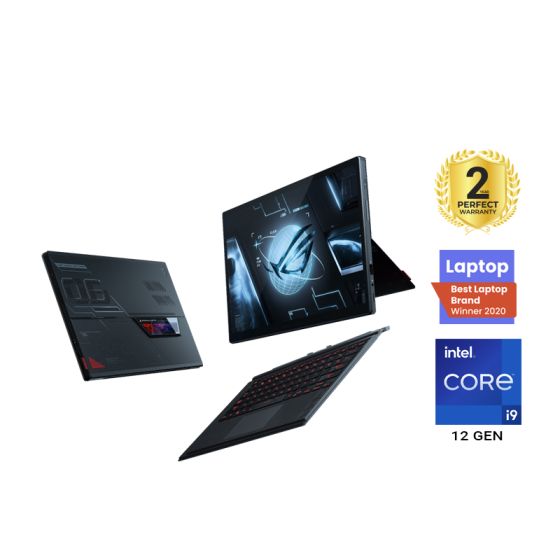ASUS GZ301ZE-LC170W Laptop, Intel Core i9-12900H, 13.4 Inch UHD Plus Touchscreen, 1TB SSD, 16GB RAM, NVIDIA GeForce RTX 3050 Ti 4GB, Windows 11 - Black