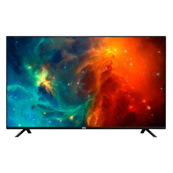 شاشة تلفزيون سمارت ايه تي ايه 55 بوصة LED، بدقة 4K UHD - موديل D55A124FPS