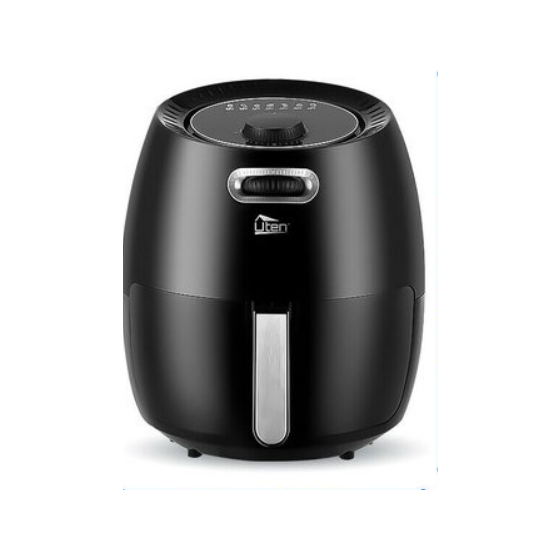 Uten Air Fryer, 6.5 liters, 1800 Watt, Black - HF-1088