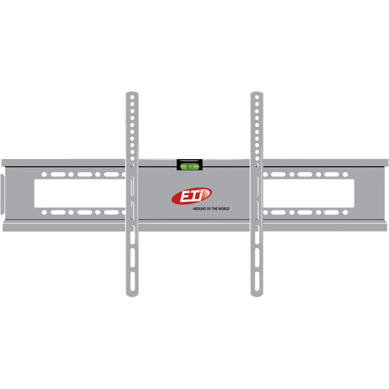 ETI TV Wall Mount, 42:65 Inch, Silver - B130