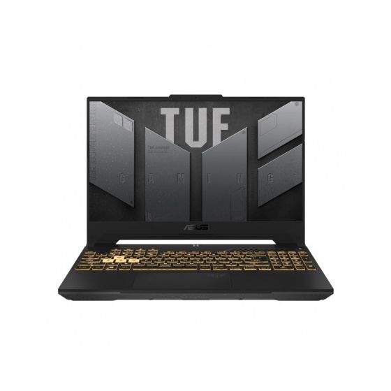 Asus TUF F15 FX507ZV4-LP007W Gaming Laptop, Intel Core I7-12700H, 512GB SSD, 16GB RAM, 15.6 Inch FHD, 144 Hz Display, NVIDIA GEFORCE RTX 4060 8GB Graphics, Windows 11- Black and Silver