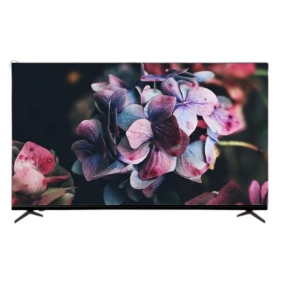 تلفزيون شارب 55 بوصة سمارت LED بدون اطار، بدقة 4K UHD - موديل 4T-C55FJ16EX مع اشتراك مجاني لستارز بلاي لمدة 6 أشهر