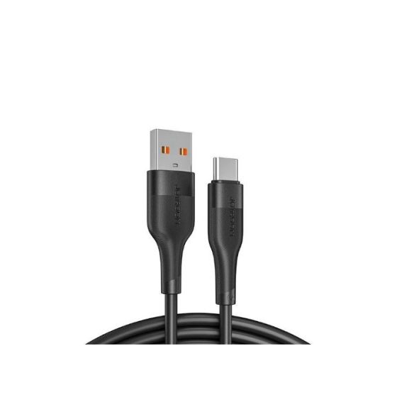 Joyroom USB to USB-C Cable, 1 Meter, Black - S-1060m12