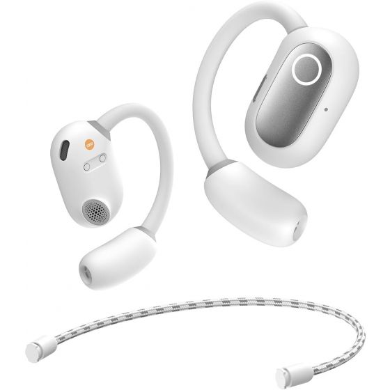 Baseus Eli Sport 1 Blanco Wireless Open Earbuds, White - A00064400221-00