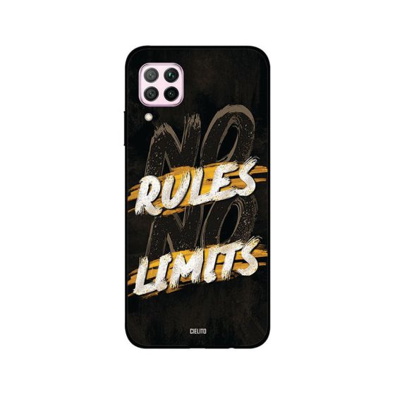 جراب ظهر سيليتو بطبعة No Rules لهواوي نوفا 7i