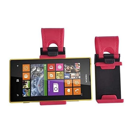 Universal Car Steering Wheel Mount Mobile Phone Holder Clip