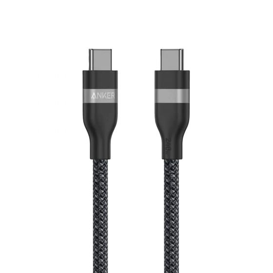 كابل USB-C انكر، 0.9 متر، اسود - A82E2H11