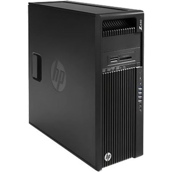 Hp Z440 Workstation Tower PC, Intel Xeon E5-1620 V4, 1 TB HDD, 16 GB RAM, Intel Graphics, DOS - Black